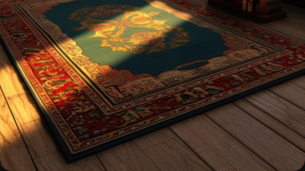 Ilustrasi prayer mat.
