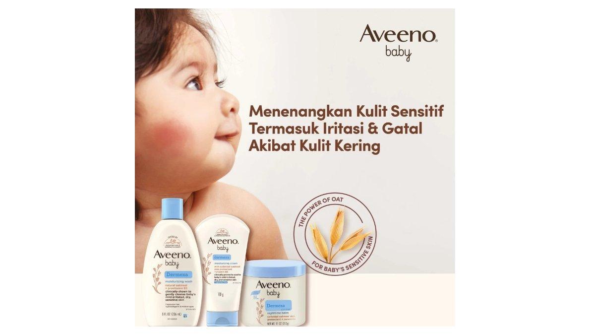 Ilustrasi produk Aveeno Baby Dermexa Cream 100g – lotion bayi pelembap 24jam