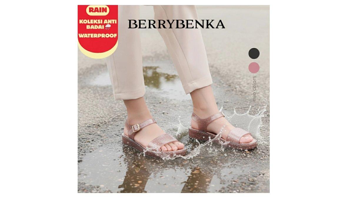 Ilustrasi rekomendasi Berrybenka - Sandal Wanita Sofia Masira Jelly