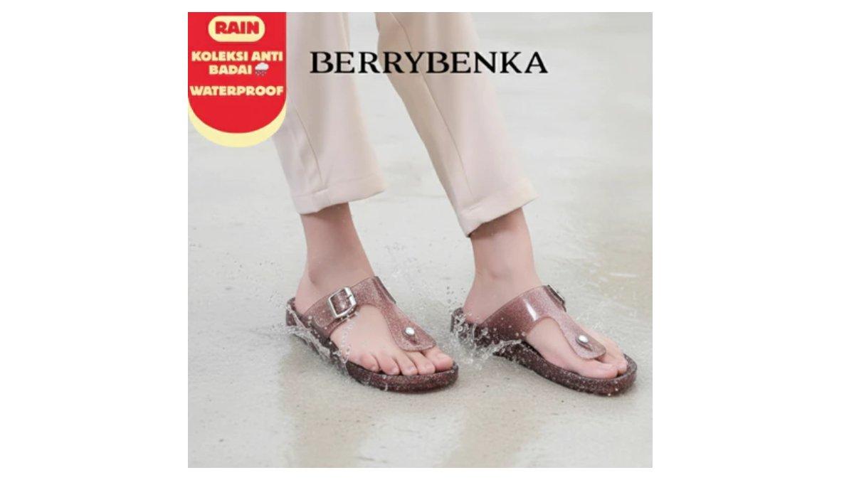 Ilustrasi rekomendasi Berrybenka - Sandal Wanita Sofia Melba Jelly