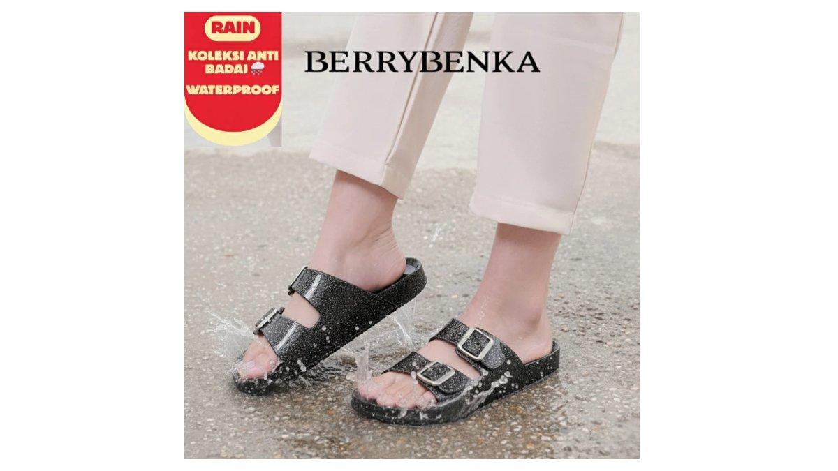 Ilustrasi rekomendasi Berrybenka - Sandal Wanita Sofia Melda Jelly 