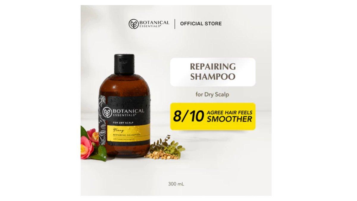 Ilustrasi rekomendasi Botanical Essentials - Repairing Shampoo Ylang