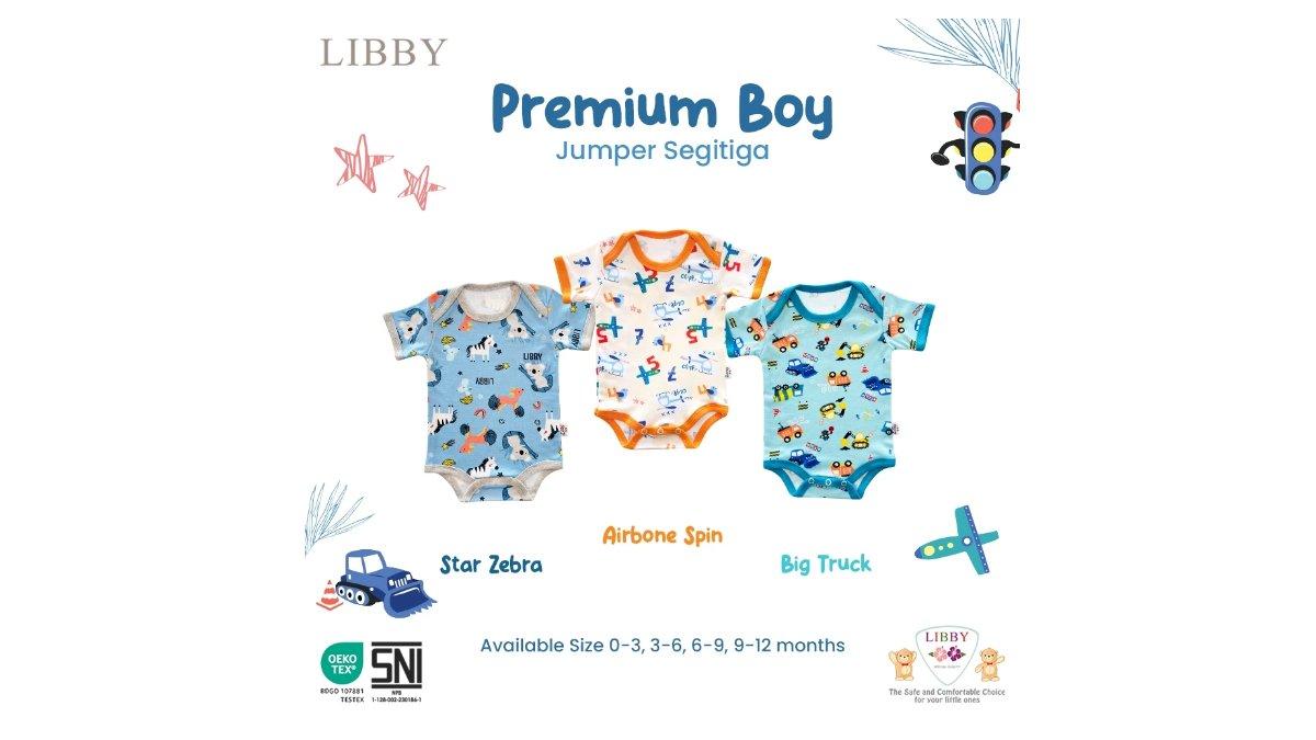 Ilustrasi rekomendasi LIBBY Premium Jumper Segitiga Motif Boy