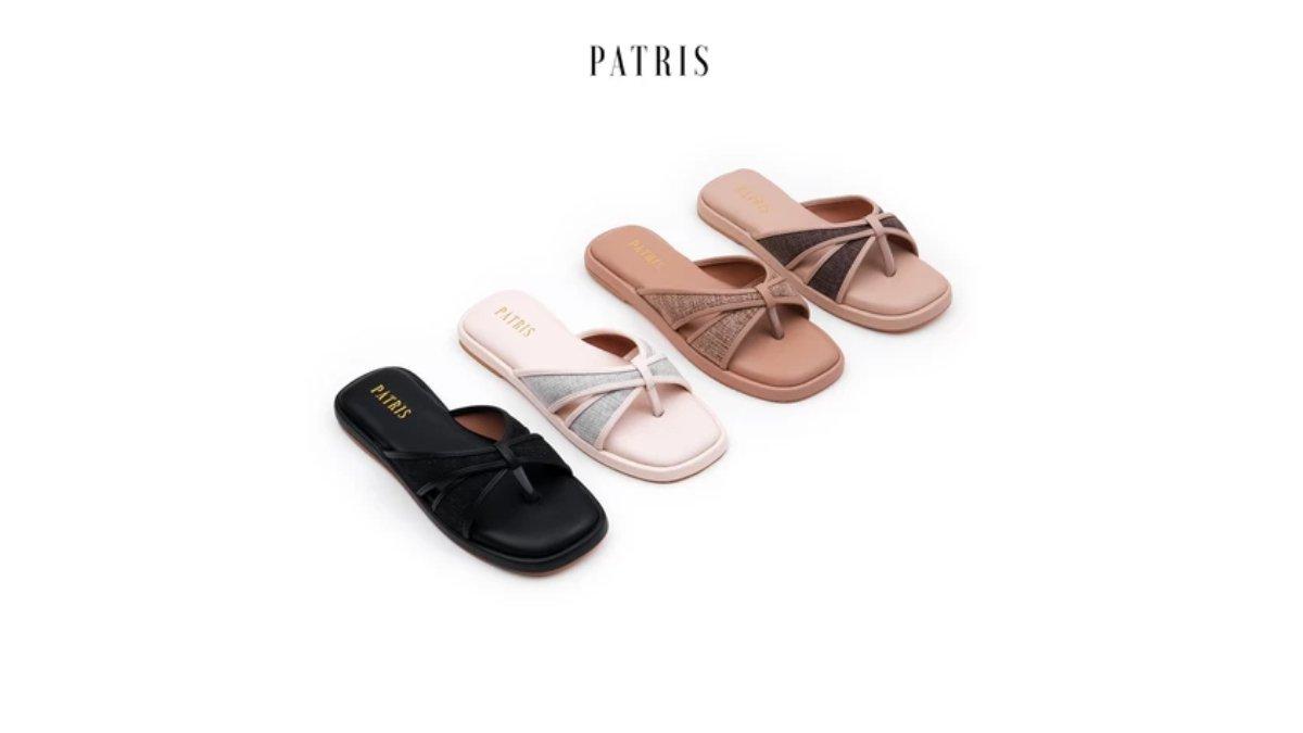Ilustrasi rekomendasi Patris Marina Sandal Wanita Flat