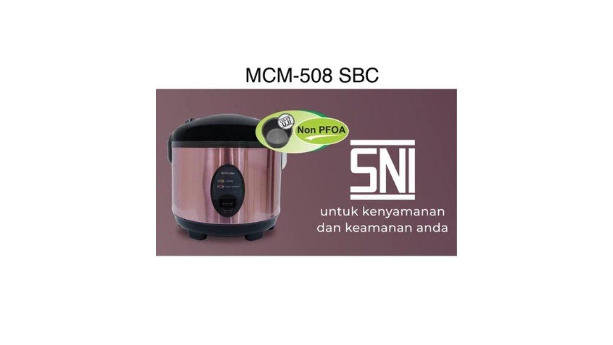 Ilustrasi rekomendasi Rice Cooker berkualitas Miyako MCM-508 