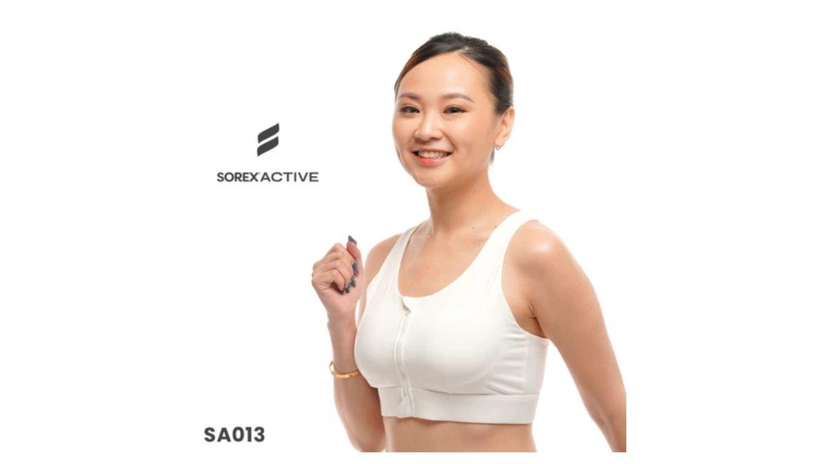 Ilustrasi rekomendasi Sorex Active ZENIE Bra Sport Zipper SA 013 