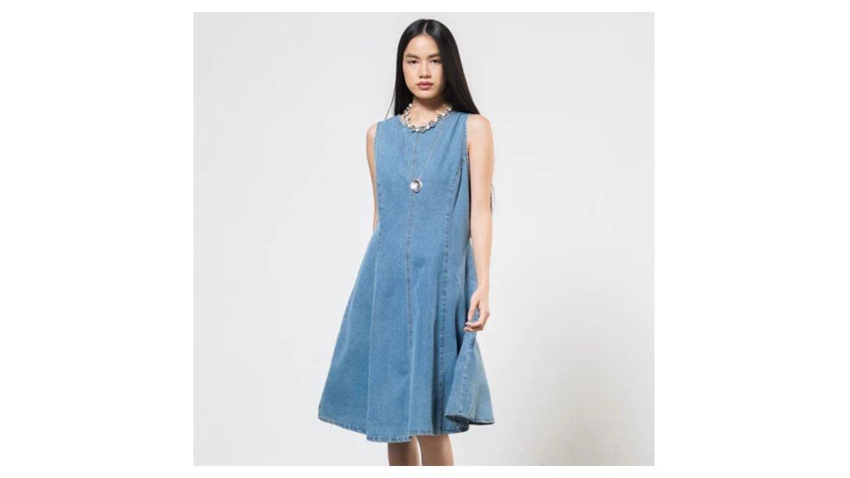 Ilustrasi rekomendasi This Is April Eloise Dress model A-line