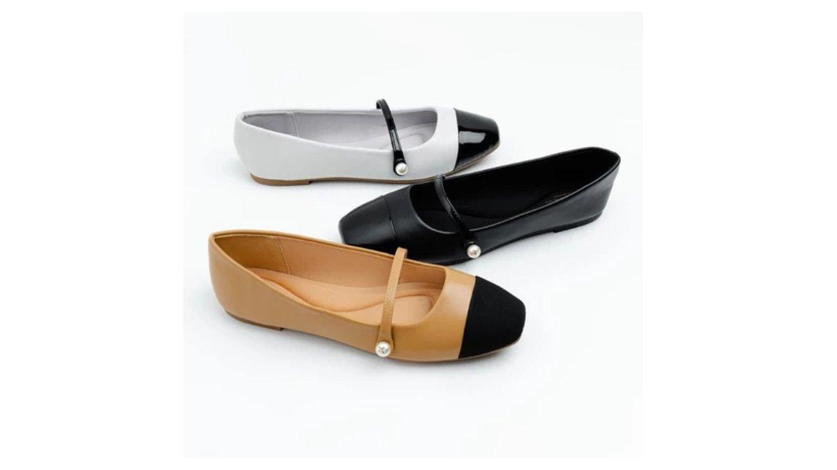 Ilustrasi rekomendasi URBAN&CO Janive Basic Flatshoes Mary Jane