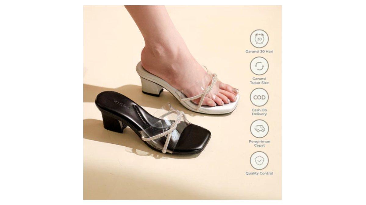 Ilustrasi rekomendasi WINOD Renata Heels yang elegan