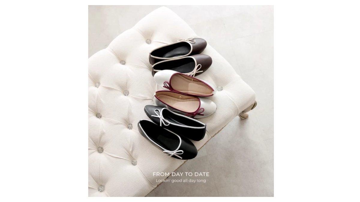 Ilustrasi rekomendasi Winod Reyi Flatshoes yang simpel