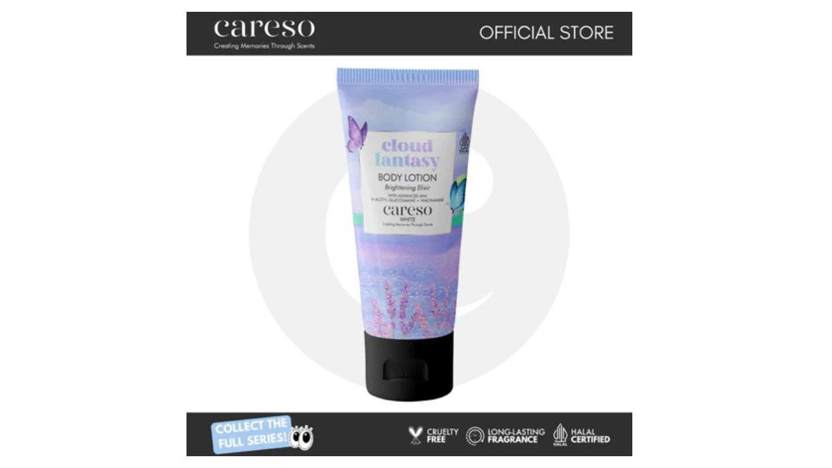 Ilustrasi rekomendasi body lotion Careso Cloud Fantasy  