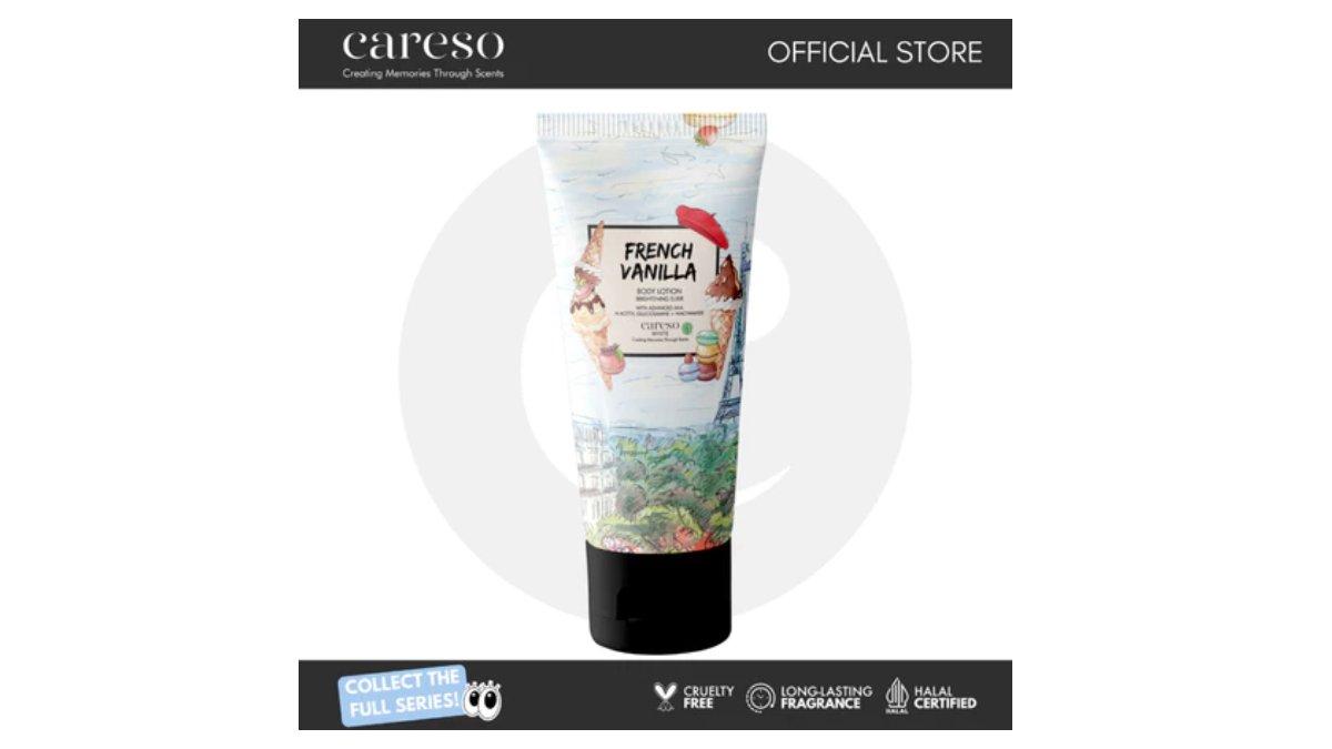 Ilustrasi rekomendasi body lotion Careso French Vanilla 
