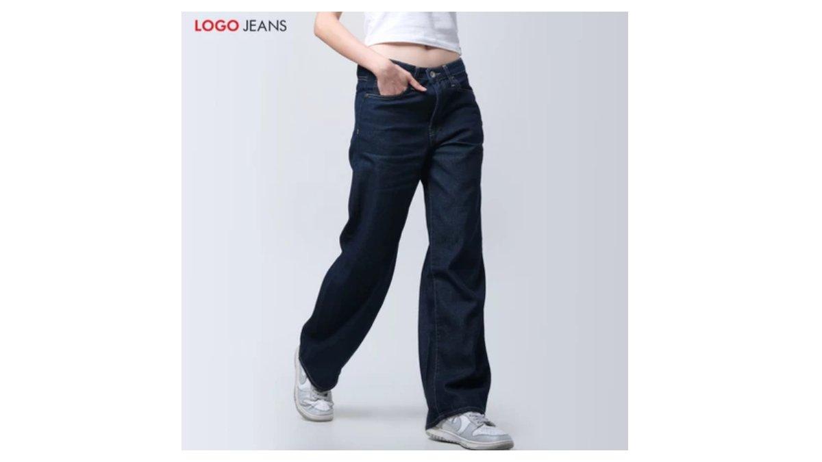 Ilustrasi rekomendasi celana jeans wanita Logo Jeans Loose I2 Series 43LI2L2DL