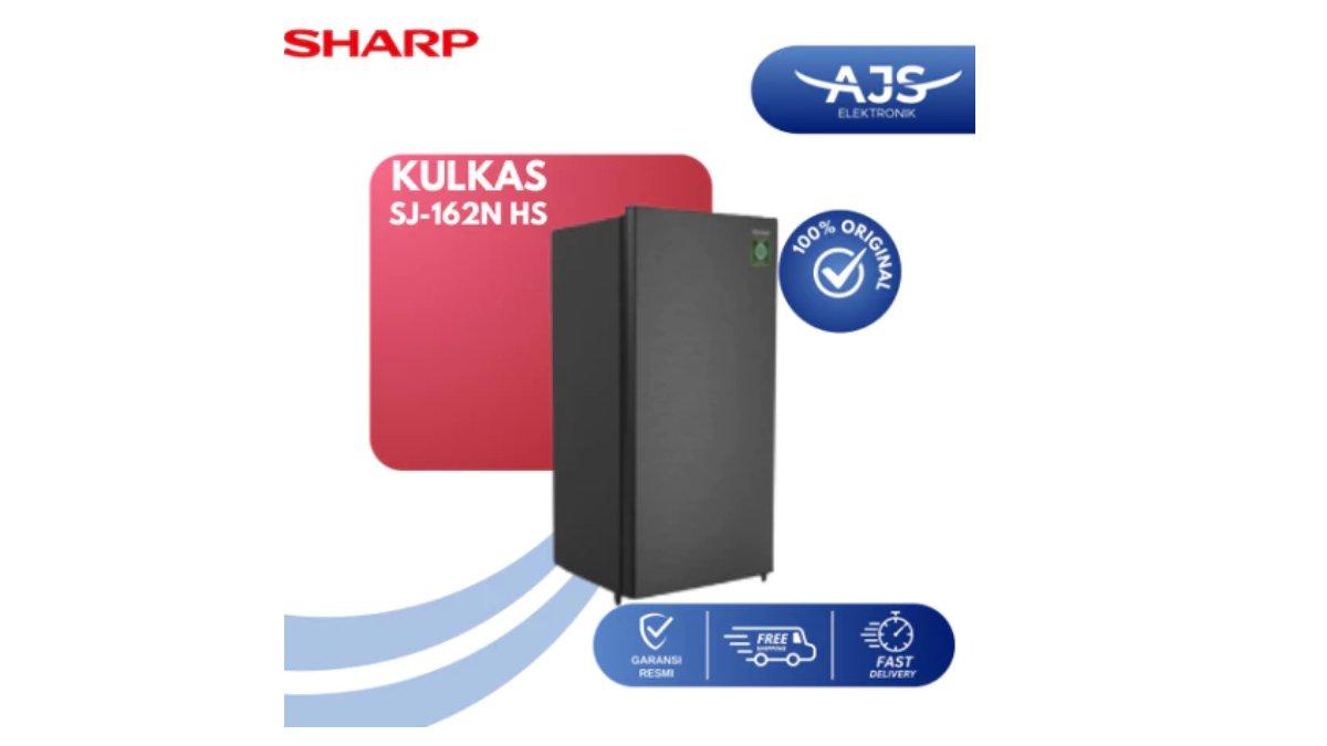 Ilustrasi rekomendasi kulkas 1 pintu SHARP SJ-N162N HS kulkas 1 pintu