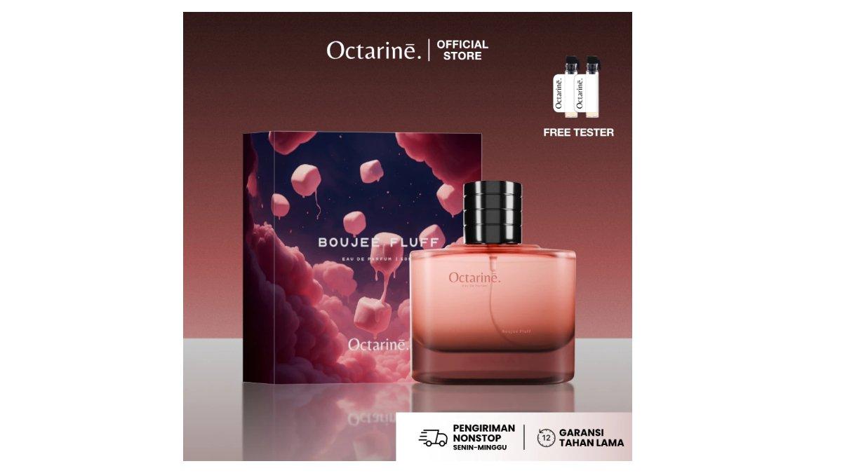 Ilustrasi rekomendasi parfum lokal Octarine - Boujee Fluff 50 ml