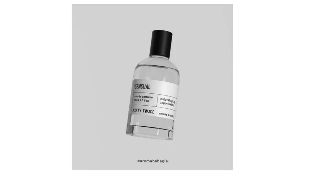 Ilustrasi rekomendasi parfum unisex Nifty Twice - Sensual Eau De Parfum