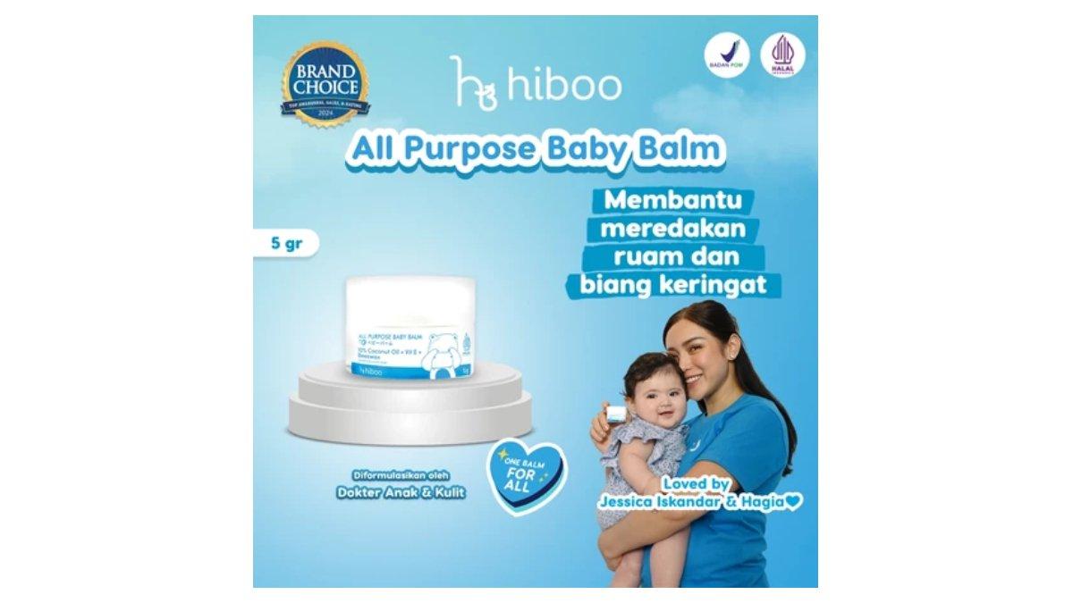Ilustrasi rekomendasi produk Hiboo All Purpose Baby Balm 5g salep anak ruam popok