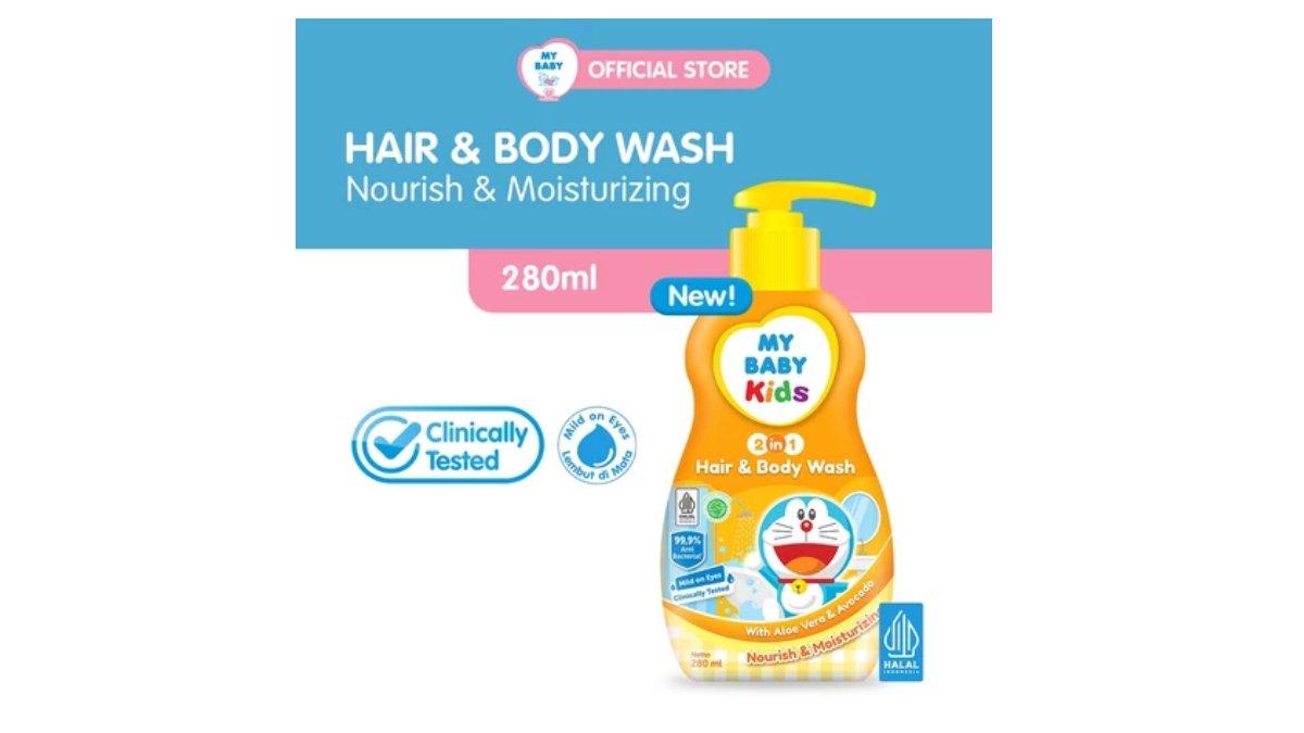 Ilustrasi rekomendasi produk My Baby Kids Hair and Body Wash