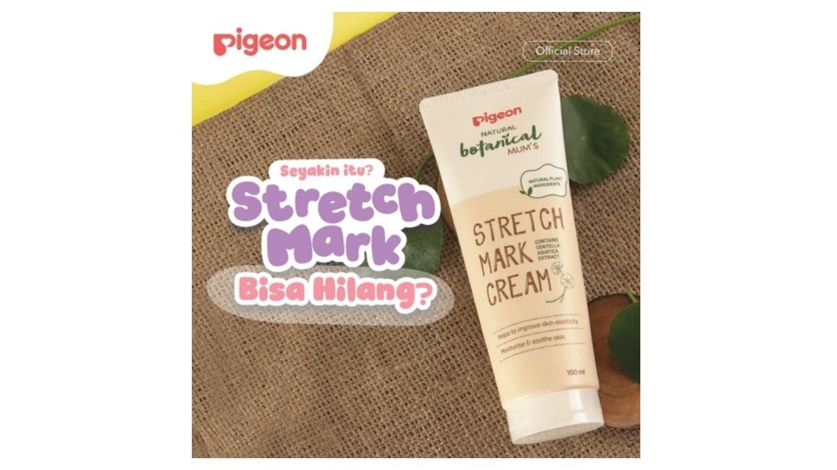 Ilustrasi rekomendasi produk Pigeon Botanical Mum’s Stretch Mark Cream