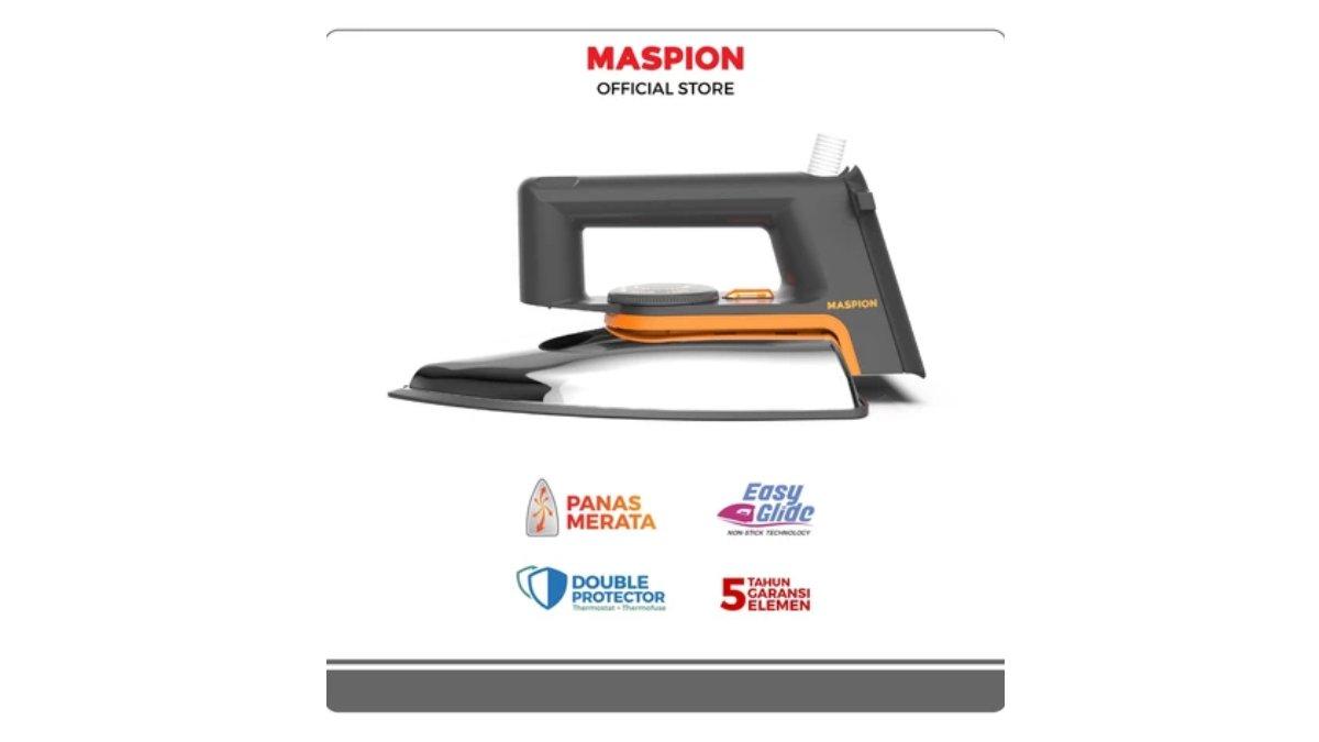 Ilustrasi rekomendasi setrika listrik Maspion Automatic Iron HA-110