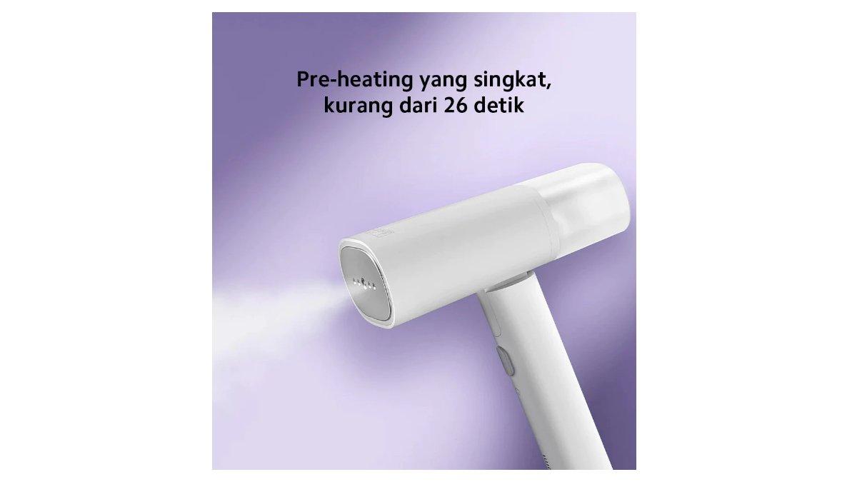 Ilustrasi rekomendasi setrika uap Xiaomi Handheld Garment Steamer