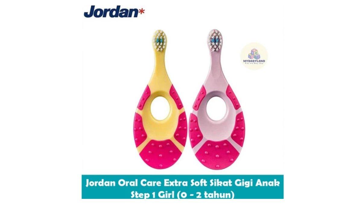 Ilustrasi rekomendasi sikat gigi anak Jordan Toothbrush