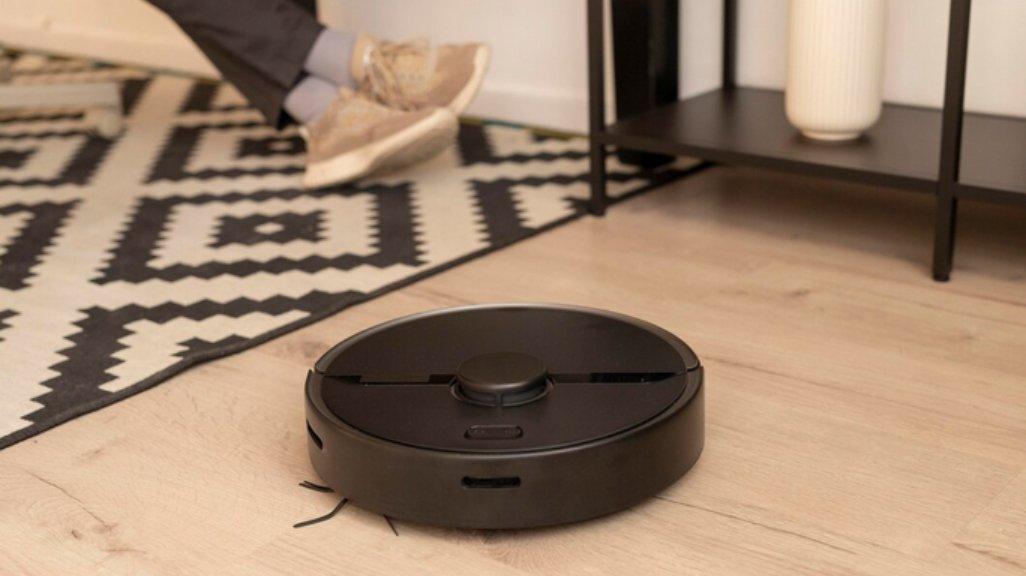 Ilustrasi robot vacuum.