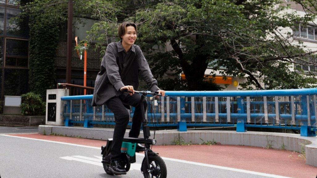 Ilustrasi sepeda listrik.