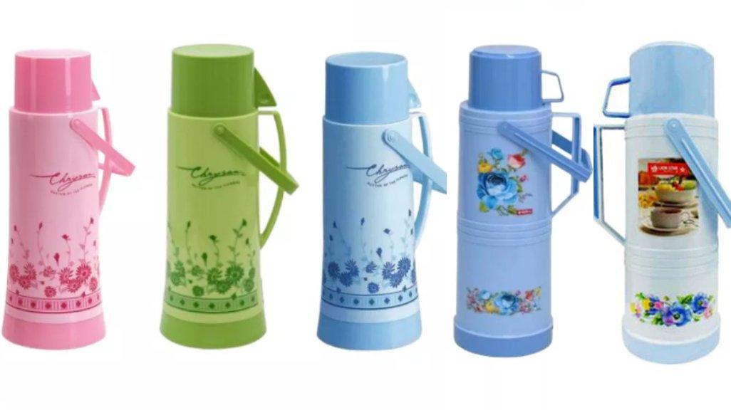 Ilustrasi termos air panas