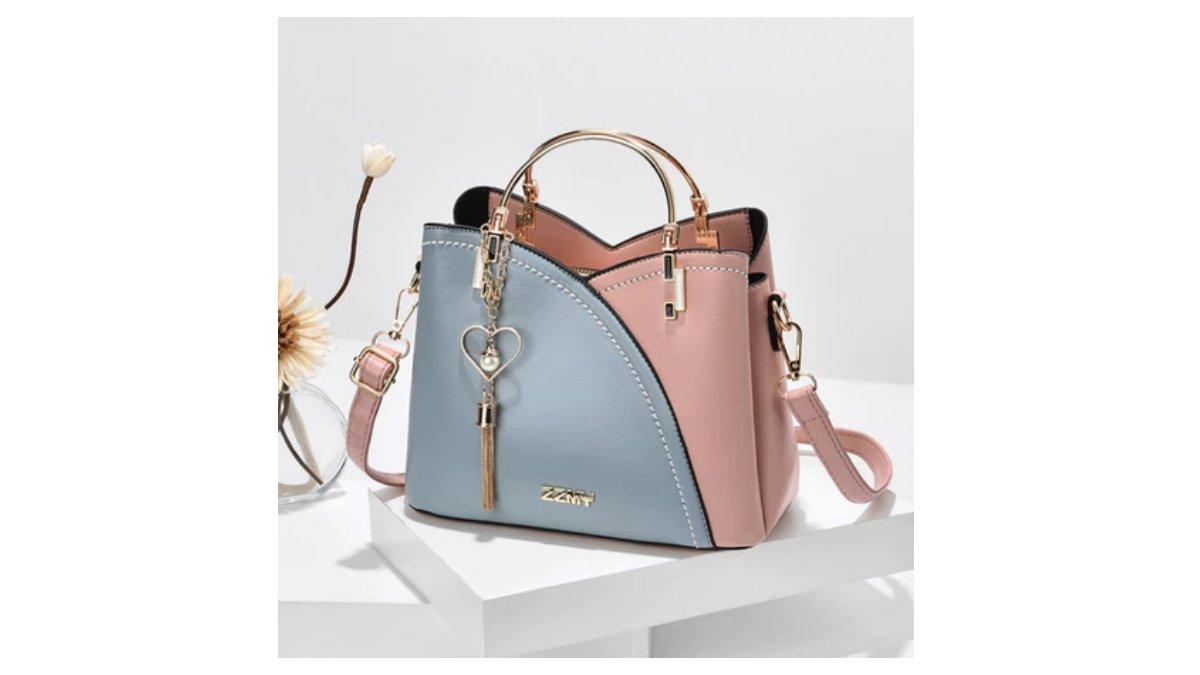 Ilustrasi tips fashion kondangan ibu muda dengan menggunakan tas yang fungsional