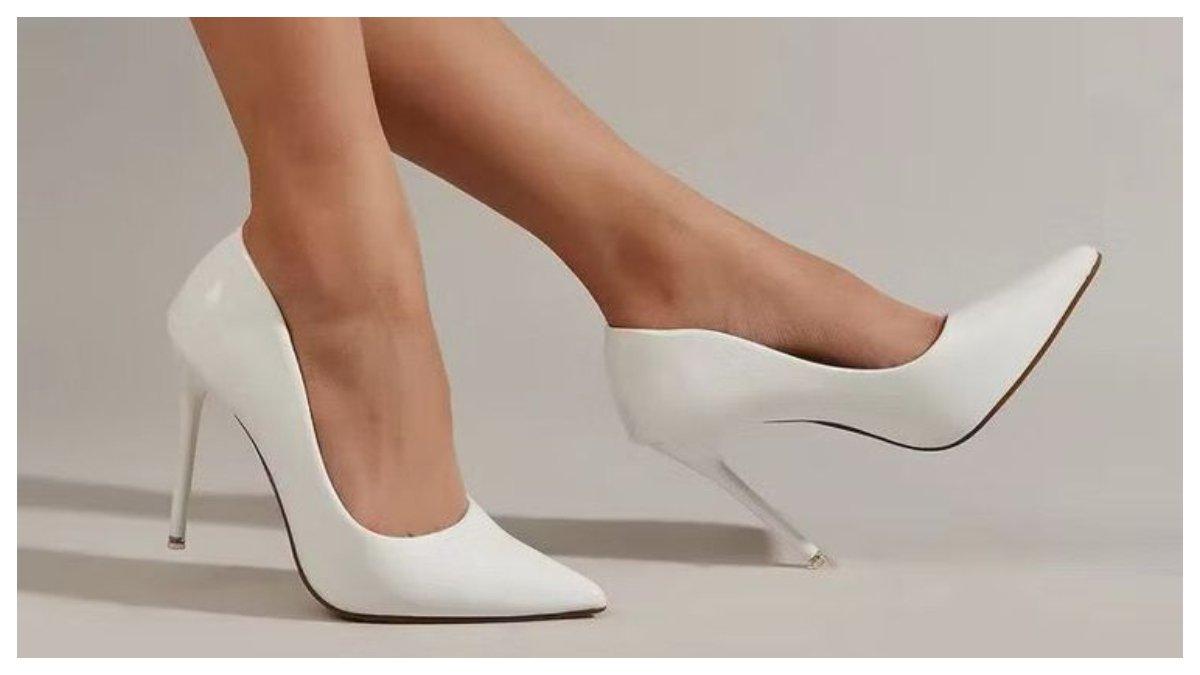 Ilustrasi tips memilih heels yang sesuai dengan ukuran kaki