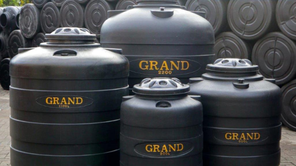 Ilustrasi toren/tandon/tangki air.