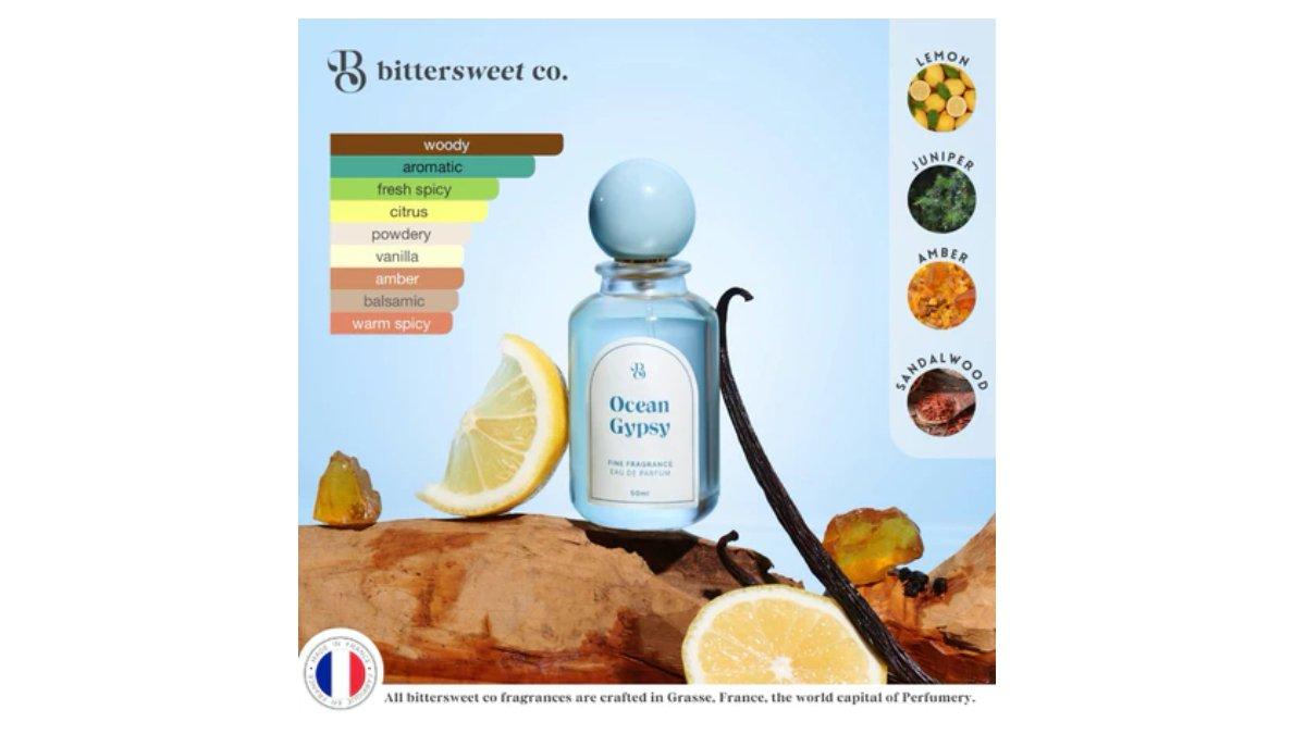 Ilustrasi varian BITTERSWEET CO Eau de Parfum Ocean Gypsy 