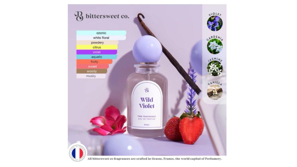 Ilustrasi varian BITTERSWEET CO Eau de Parfum Wild Violet 