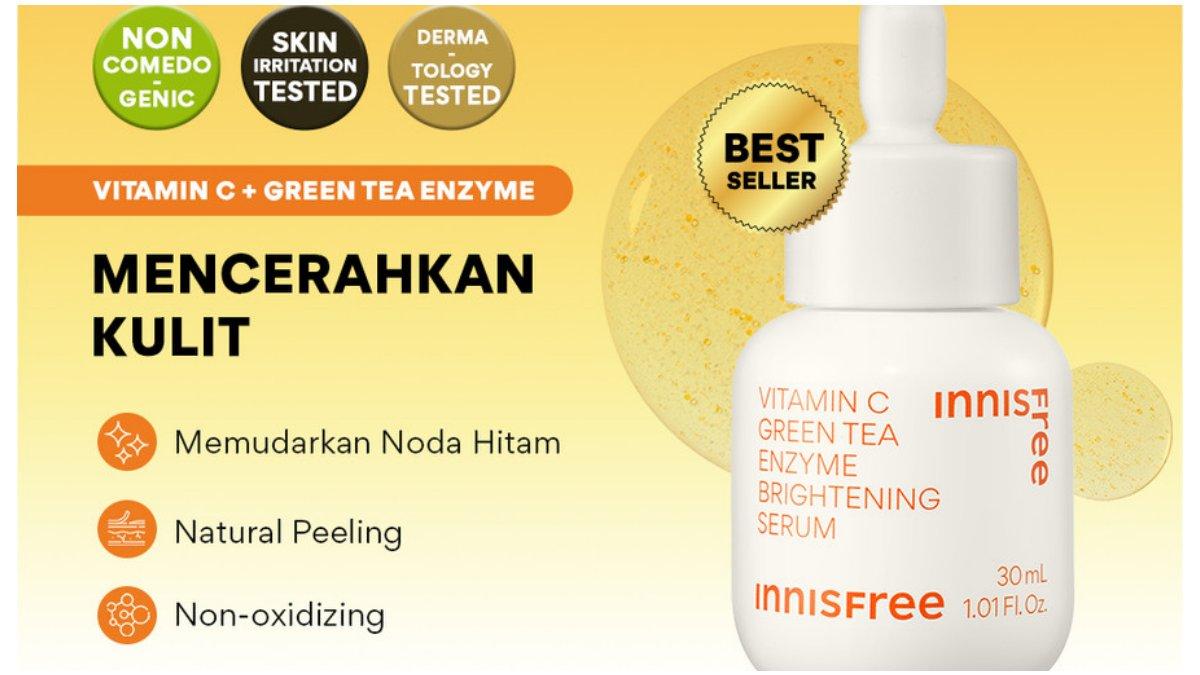Innisfree Vitamin C Green Tea Enzyme Brightening Serum