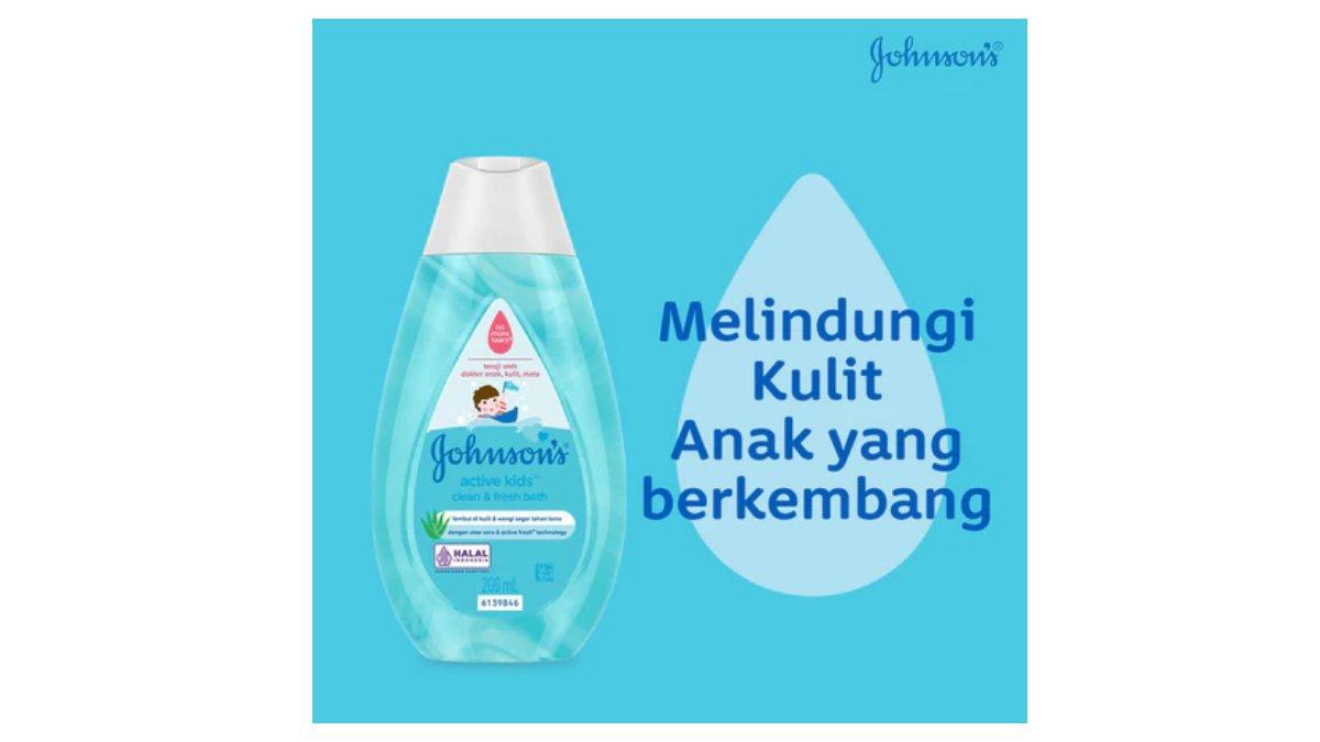 JOHNSON'S Active Fresh Baby Bath  - Sabun Anak-anak 200ml