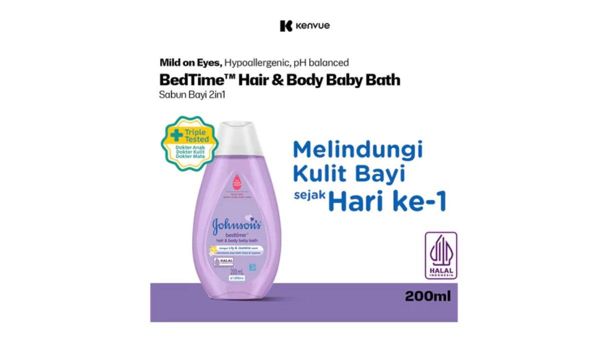 JOHNSON'S Bedtime Hair & Body Baby Bath