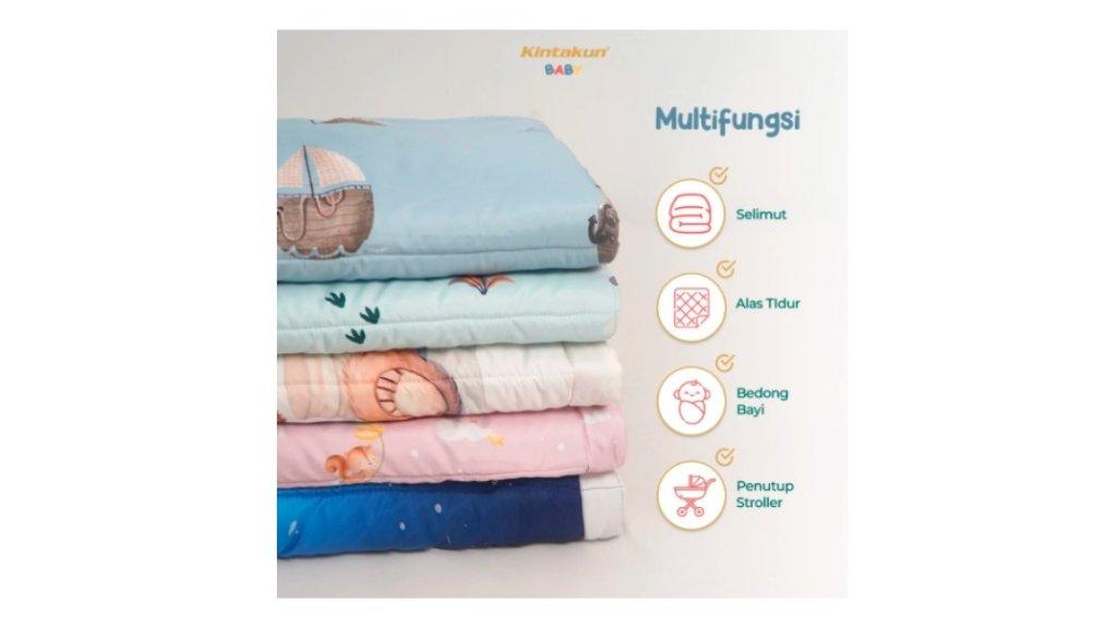 KINTAKUN BABY Selimut Comforter Bedcover Only Bayi Digital Printing 75 x 100