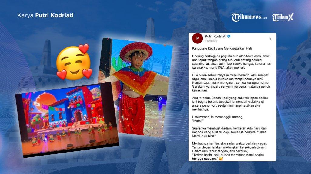 Kisah Kak Putri yang bangga akan bakat menari anaknya, cerita hangat yang menginspirasi.