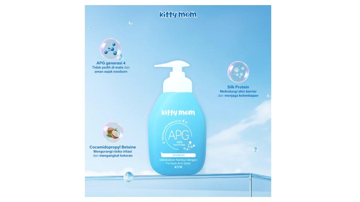 Kitty Mom Shampoo Anak Non SLS