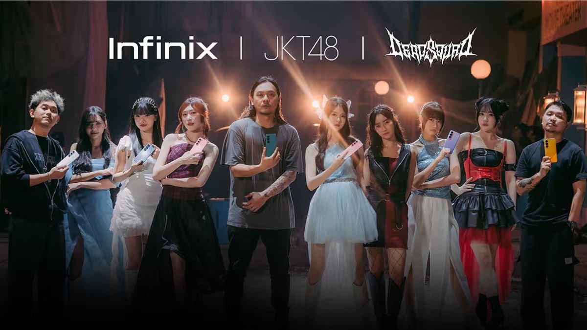 Kolaborasi Infinix JKT48 dan DeadSquad