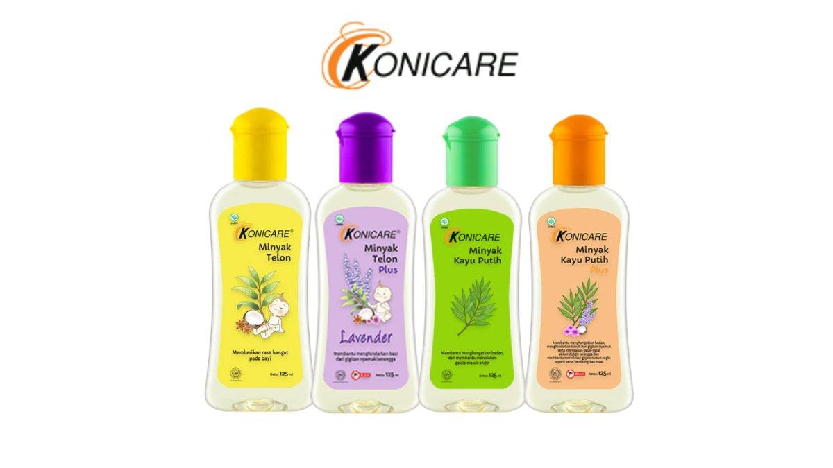 Konicare Minyak Telon plus Lavender & Kayu Putih Plus125 ml