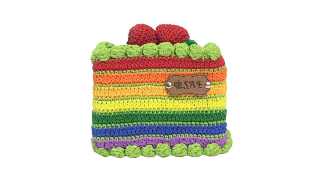 Kotak Tisu Rajut Hijau dari Griya Sae Craft