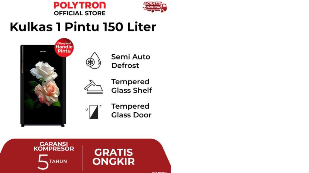 Review Lengkap Kulkas Polytron Belleza PRA 15DRD, Harga 1 Jutaan ...