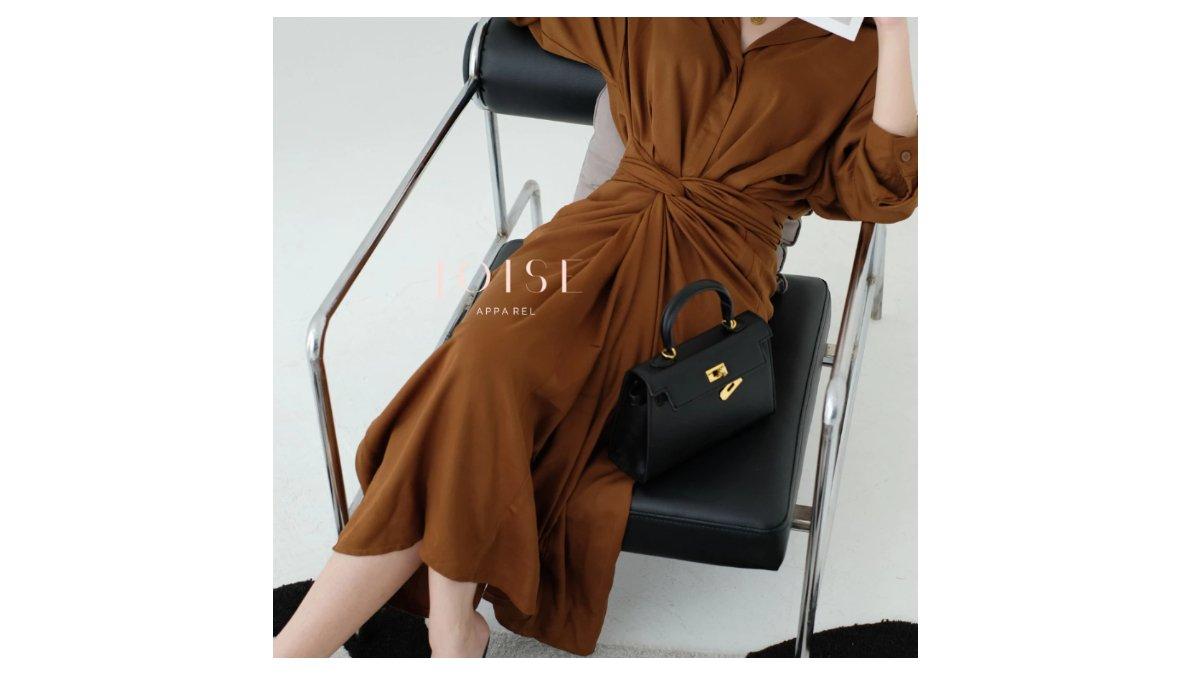 Kylie Wrap 3in1 Shirt Dress Tali Maxi