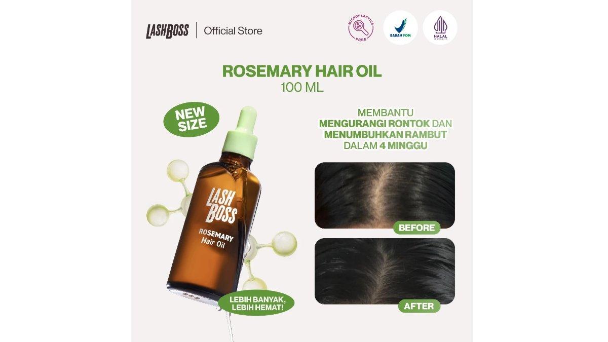 LashBoss Rosemary Hair Growth Oil