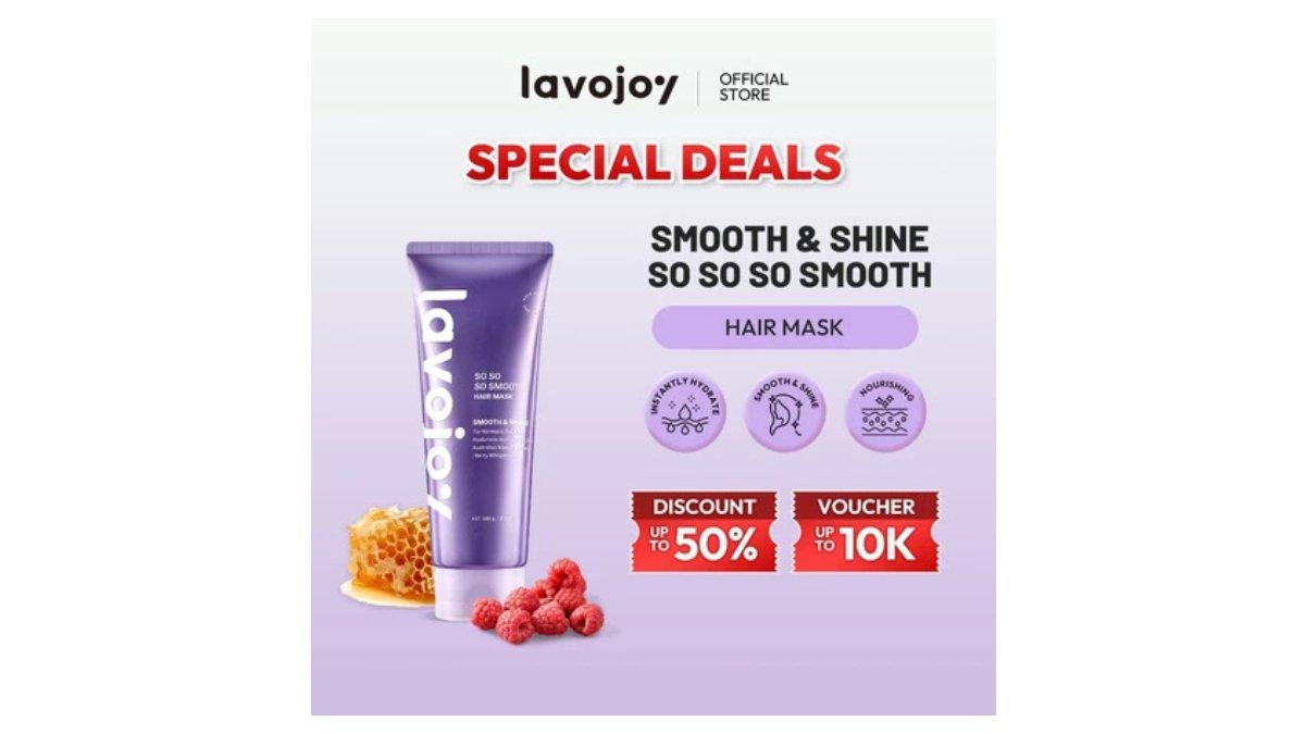 Review Lengkap Lavojoy So So So Smooth Hair Mask: Manfaat, Kelebihan, Kekurangan - Tribunshopping.com