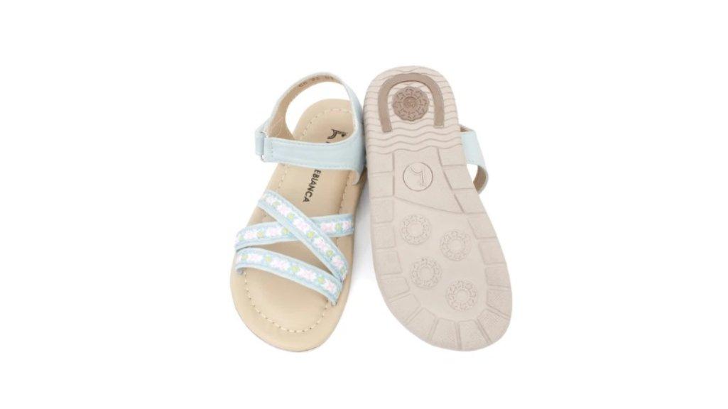 Le Bianca CR 22-01 Sepatu Sandal Anak Perempuan Bunga Flower Fashion Cewek