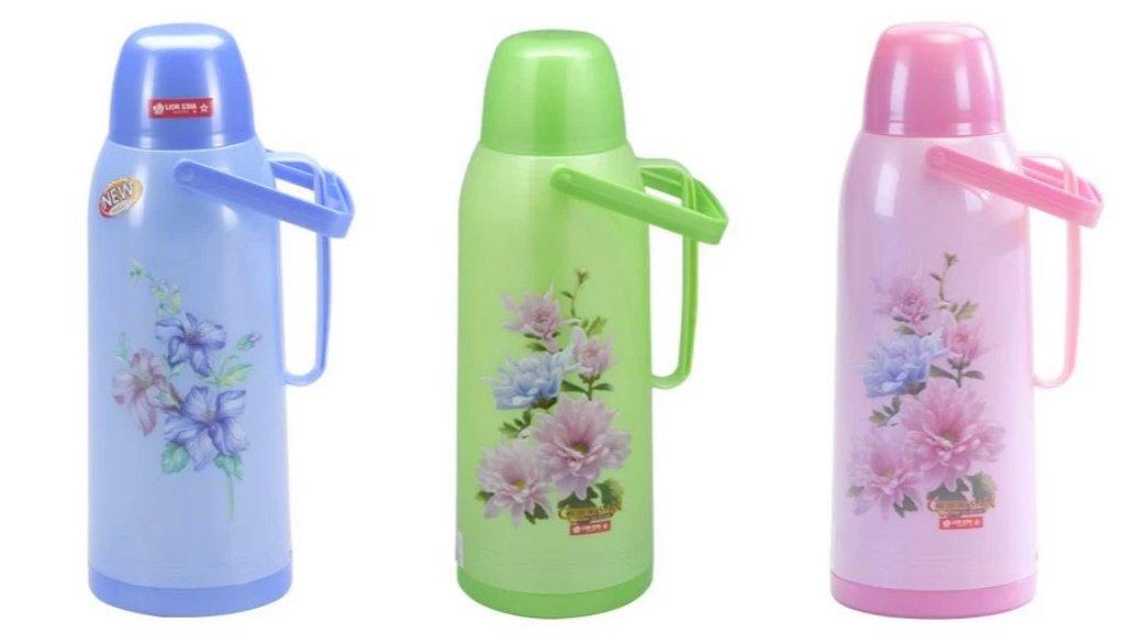 Lion Star Termos Tempat Minum dengan Pegangan / Vacuum Flask SN 50 Handle Solaris