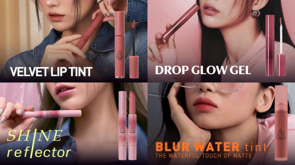 Lip Produk dari Brand 3CE